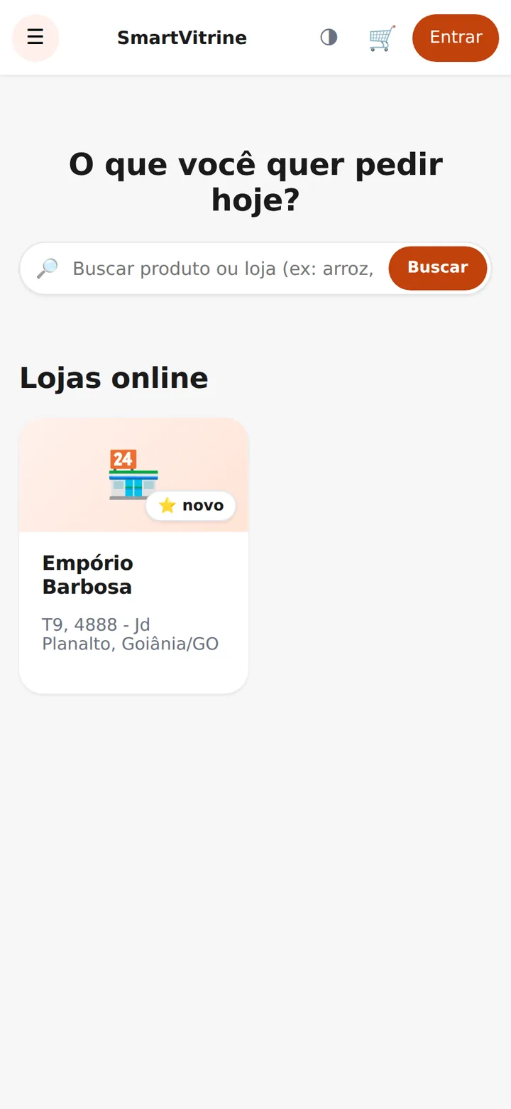 As lojas da sua cidade